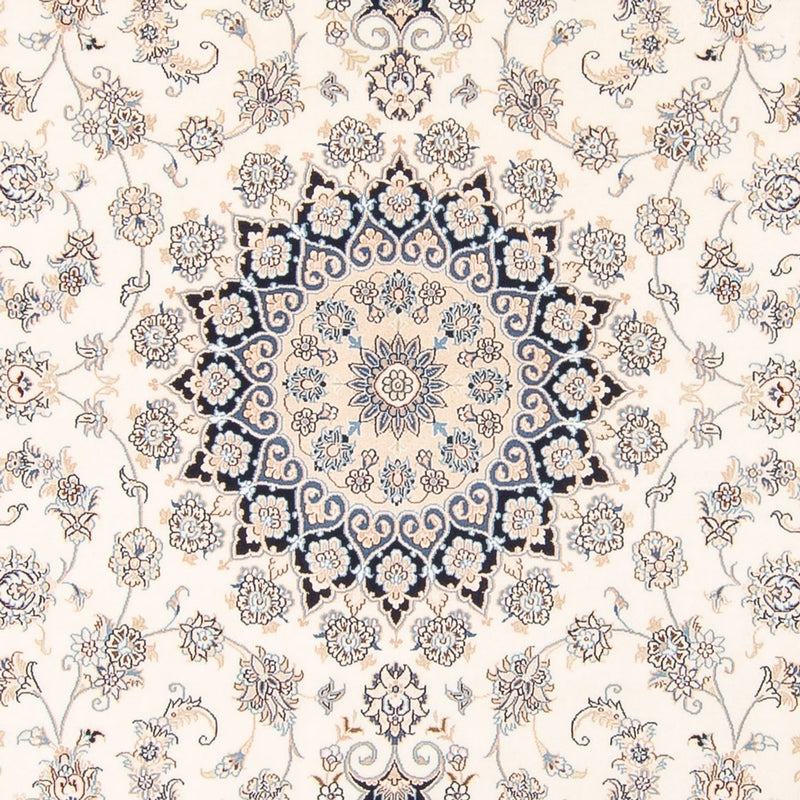 Alfombra persa - Nain - 265 x 225 cm - crema