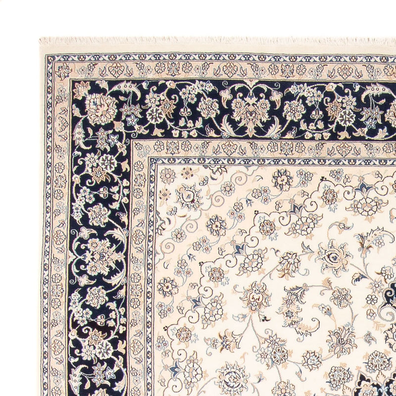 Alfombra persa - Nain - 265 x 225 cm - crema