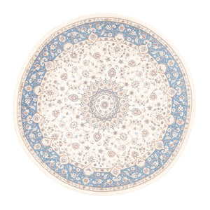 Alfombra persa - Nain redondo  - 200 x 200 cm - crema