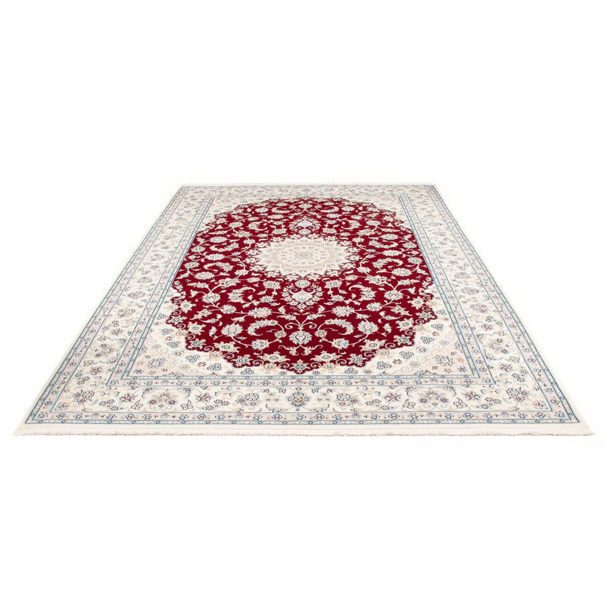 Alfombra Persa - Nain - Prima - 300 x 200 cm - rojo