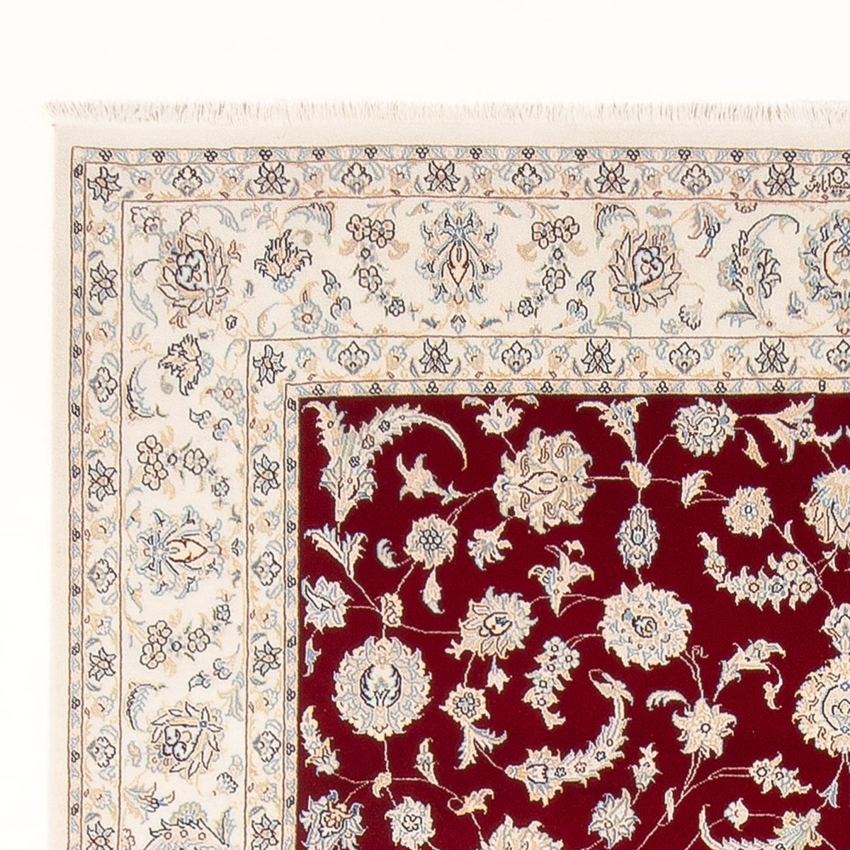 Alfombra Persa - Nain - Prima - 287 x 197 cm - rojo