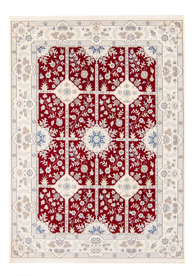 Alfombra persa - Nain - 232 x 168 cm - rojo