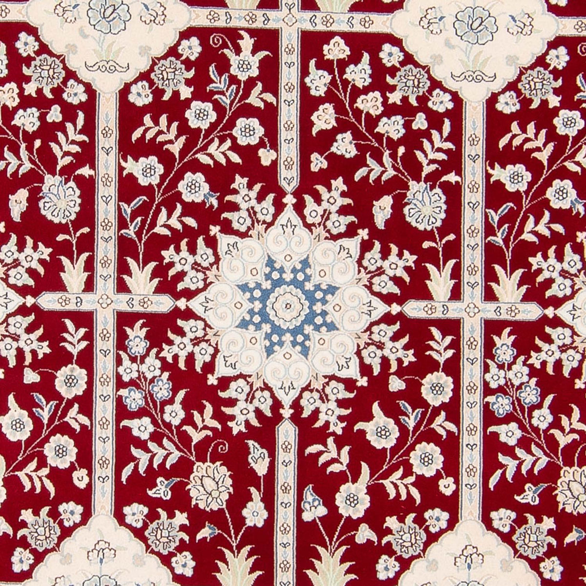 Alfombra persa - Nain - 232 x 168 cm - rojo