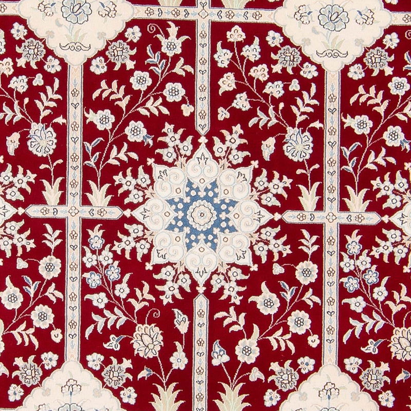 Alfombra persa - Nain - 232 x 168 cm - rojo