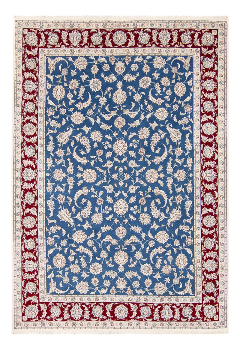 Alfombra persa - Nain - 244 x 171 cm - azul