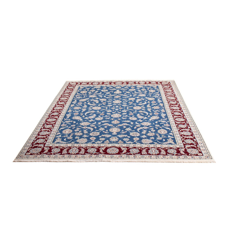 Alfombra persa - Nain - 244 x 171 cm - azul