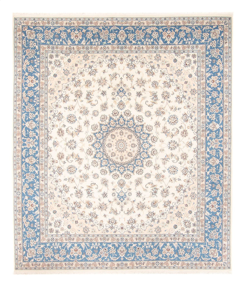Alfombra persa - Nain - 258 x 224 cm - crema