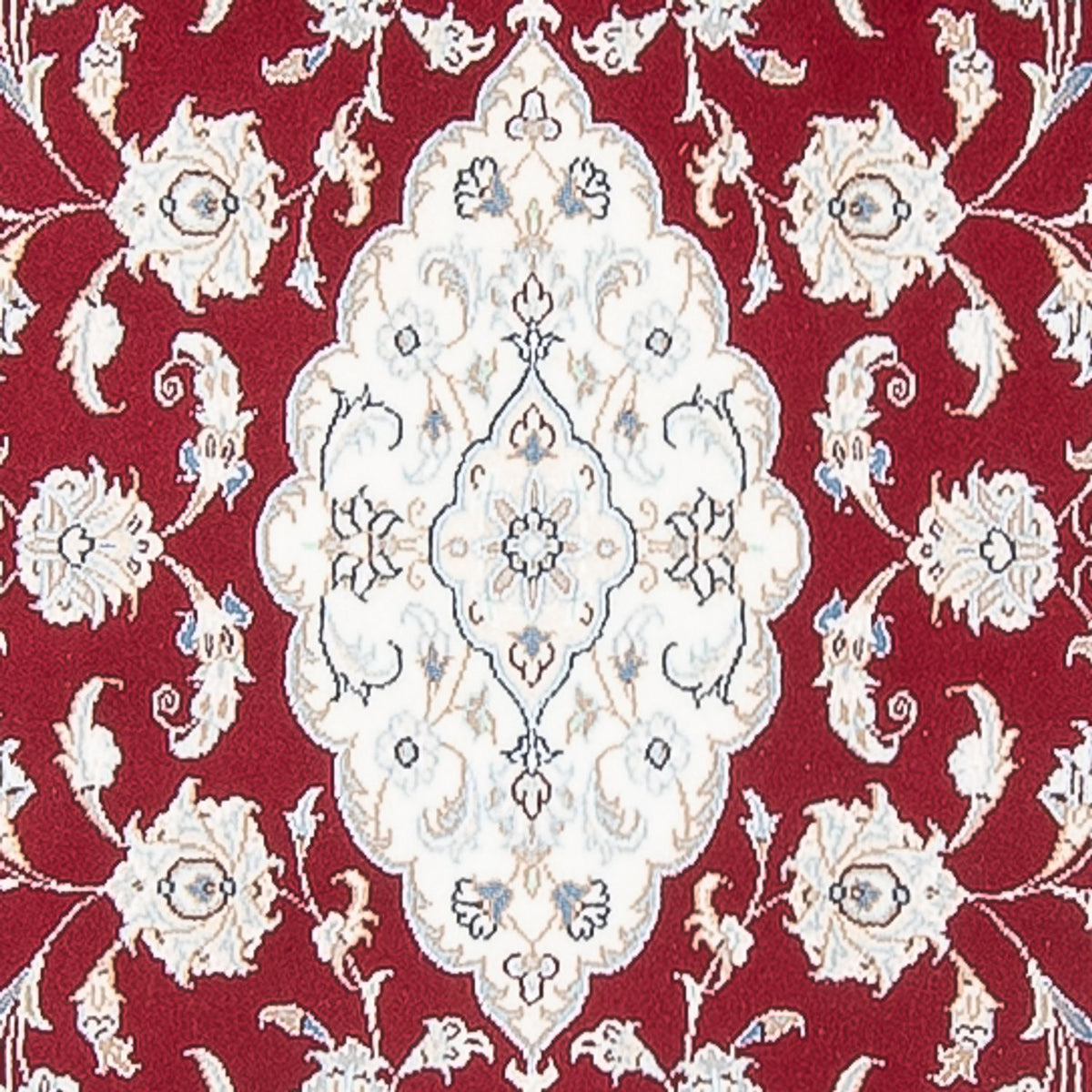 Alfombra de pasillo Alfombra Persa - Nain - Prima - 355 x 87 cm - rojo