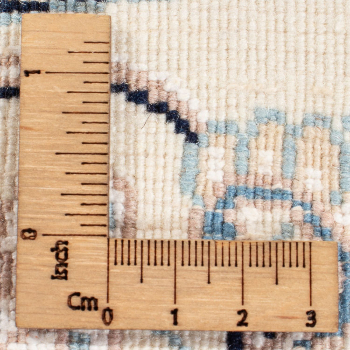 Alfombra Persa - Nain - Prima redondo - 157 x 150 cm - azul
