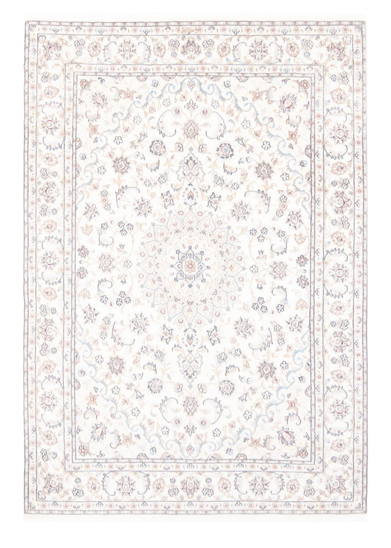 Alfombra Persa - Nain - Real - 202 x 149 cm - crema