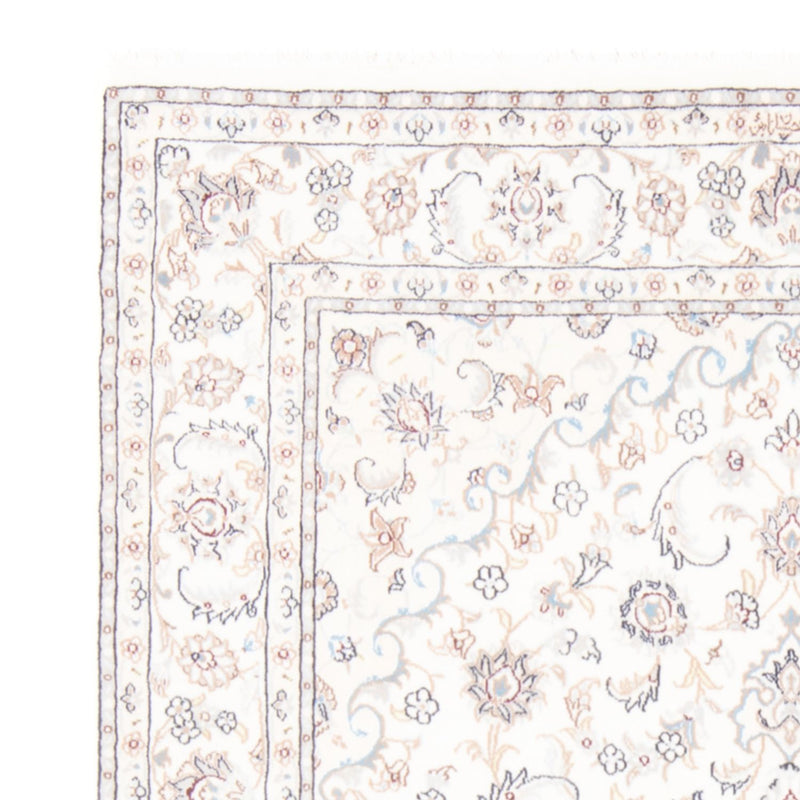 Alfombra Persa - Nain - Real - 202 x 149 cm - crema