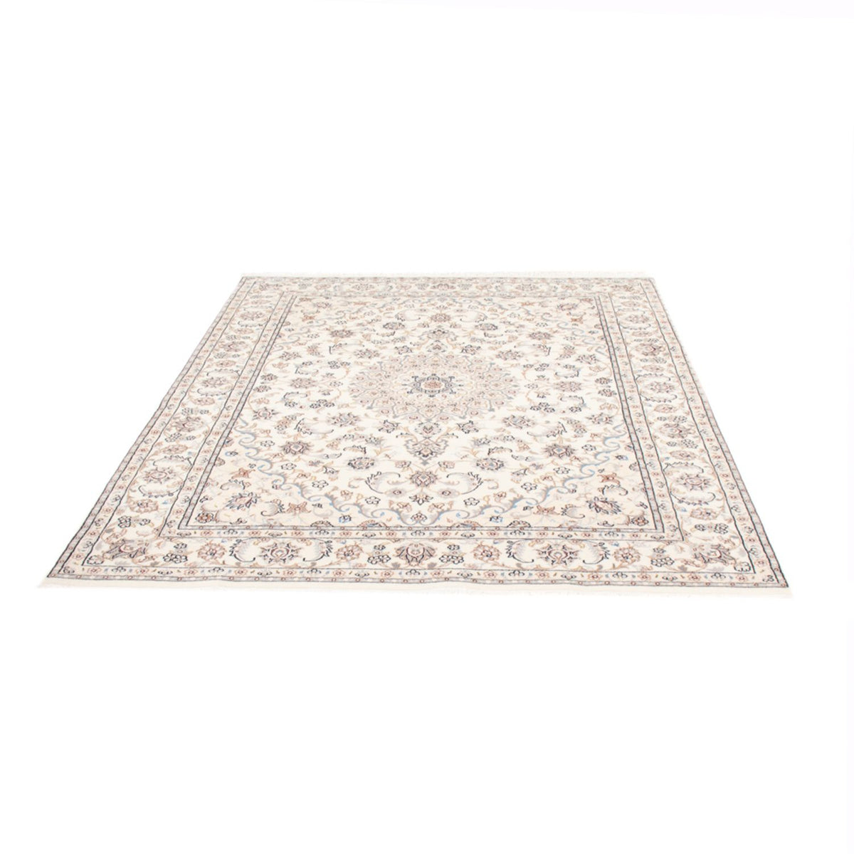 Alfombra Persa - Nain - Real - 202 x 149 cm - crema