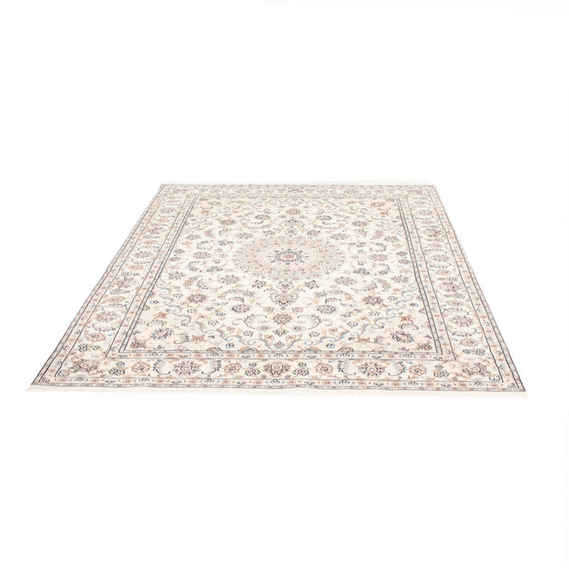 Alfombra Persa - Nain - Real - 202 x 149 cm - crema