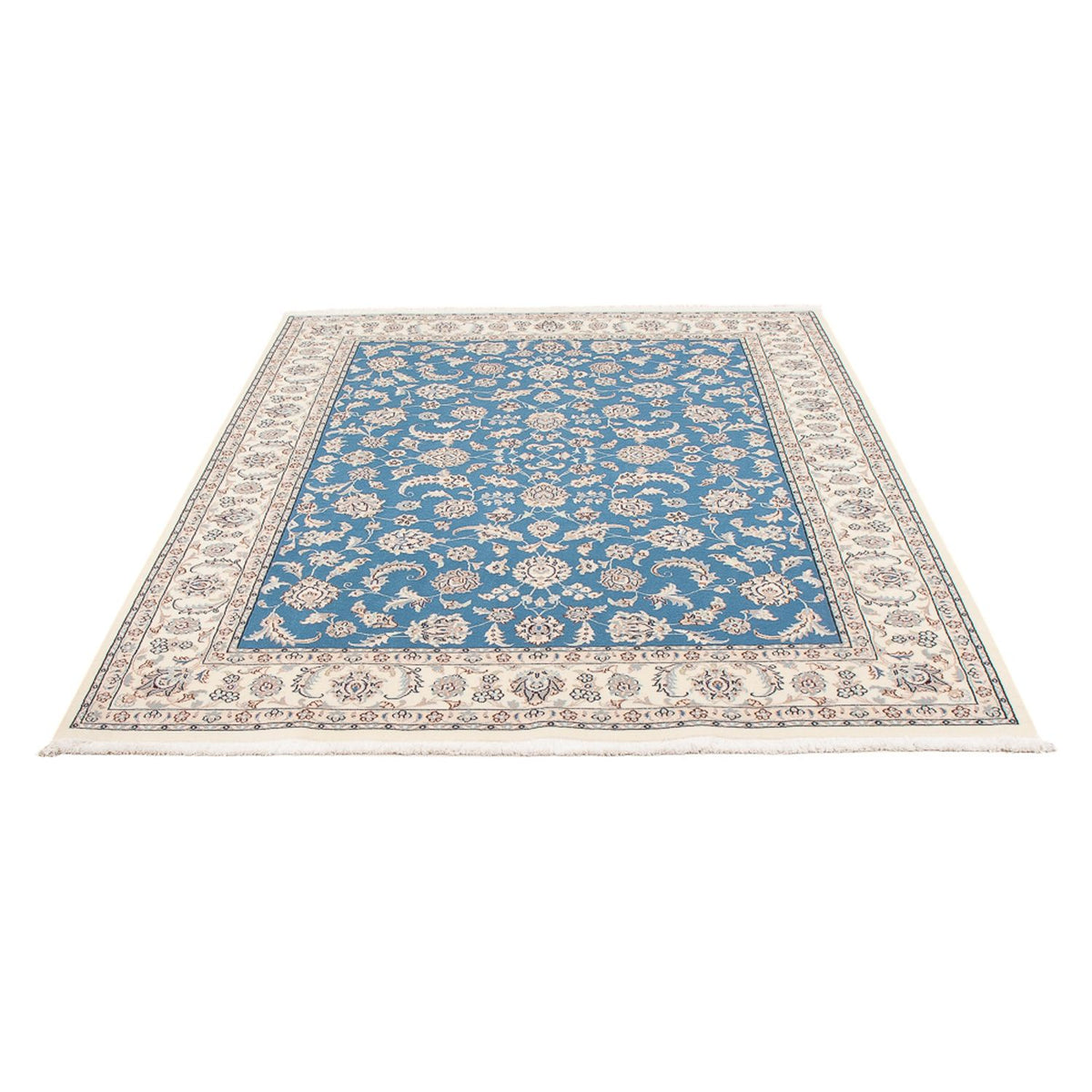 Alfombra Persa - Nain - Prima - 199 x 149 cm - azul