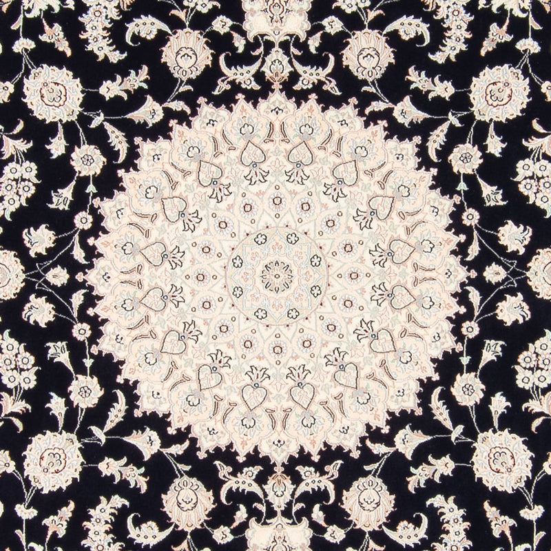 Alfombra persa - Nain cuadrado  - 258 x 246 cm - azul oscuro