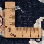 Alfombra de pasillo Alfombra Persa - Nain - Real - 197 x 80 cm - azul oscuro