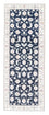 Alfombra de pasillo Alfombra Persa - Nain - Real - 198 x 81 cm - azul oscuro