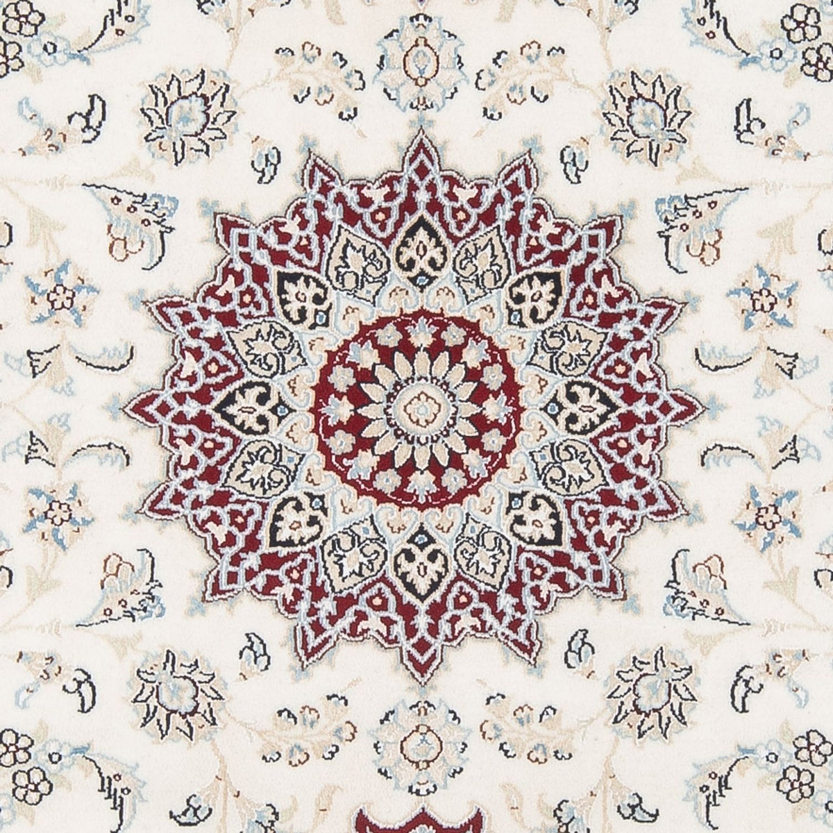 Alfombra Persa - Nain - Prima - 193 x 150 cm - crema