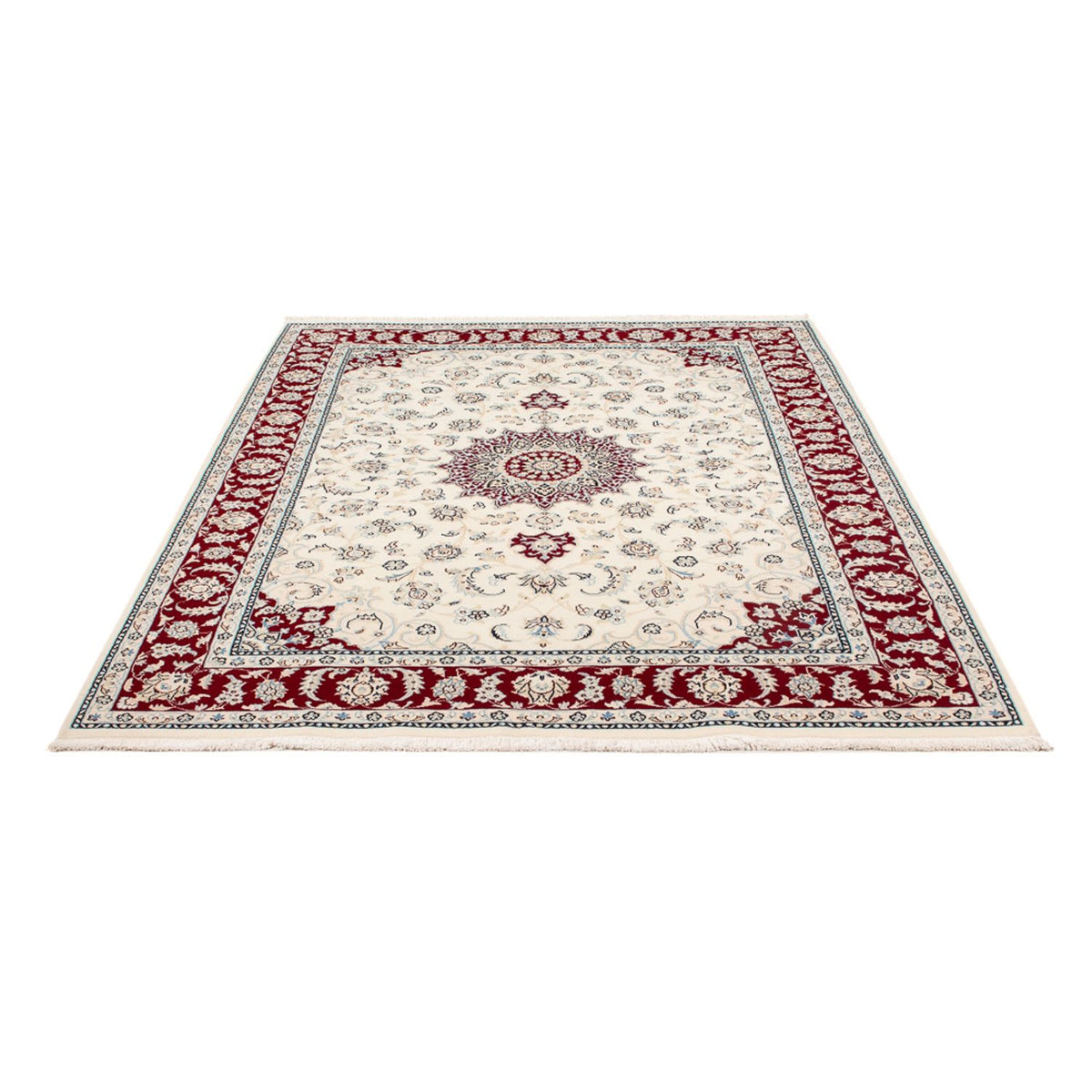 Alfombra Persa - Nain - Prima - 193 x 150 cm - crema
