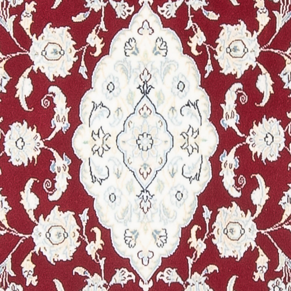 Alfombra de pasillo Alfombra Persa - Nain - Prima - 350 x 85 cm - rojo