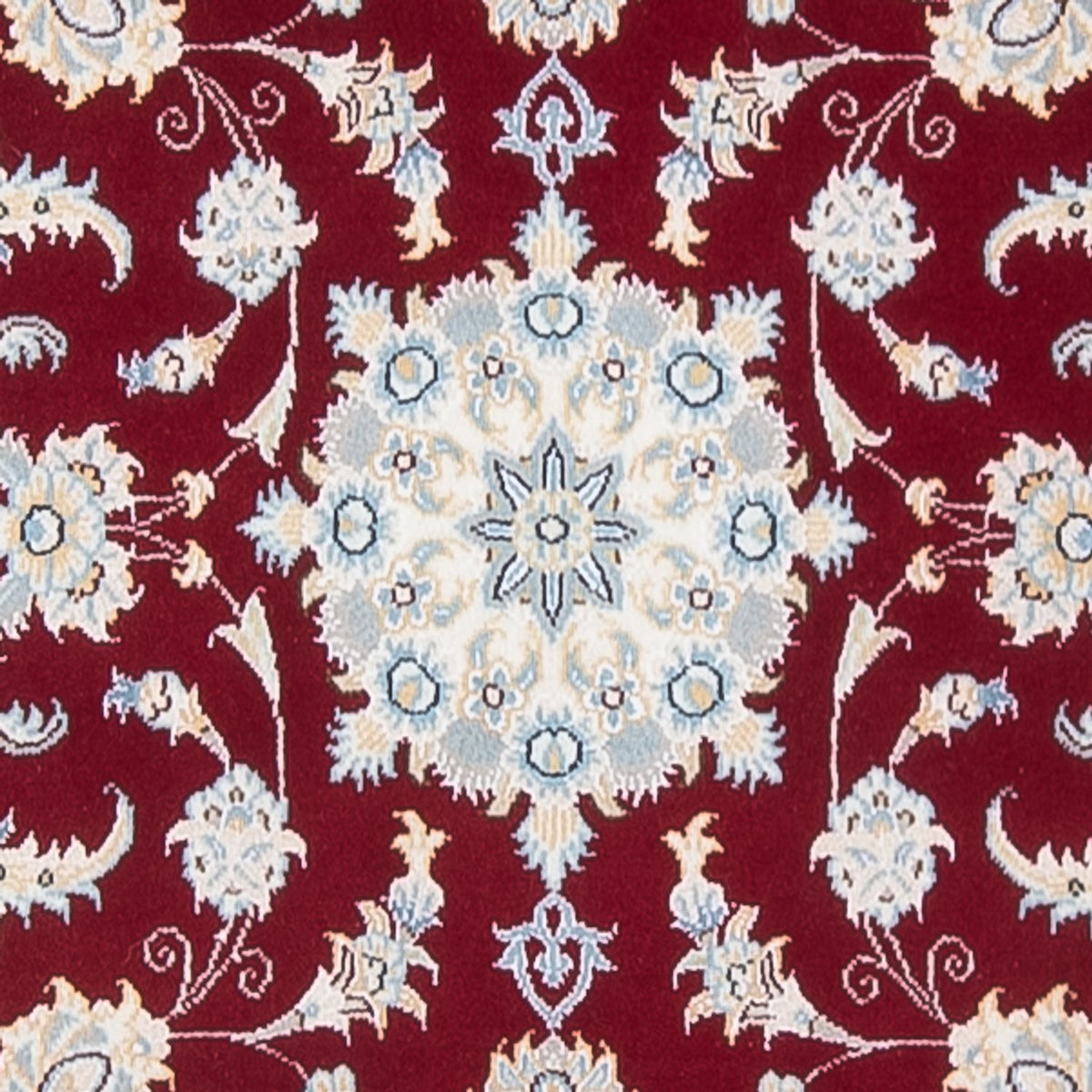 Alfombra de pasillo Alfombra Persa - Nain - Prima - 304 x 82 cm - rojo
