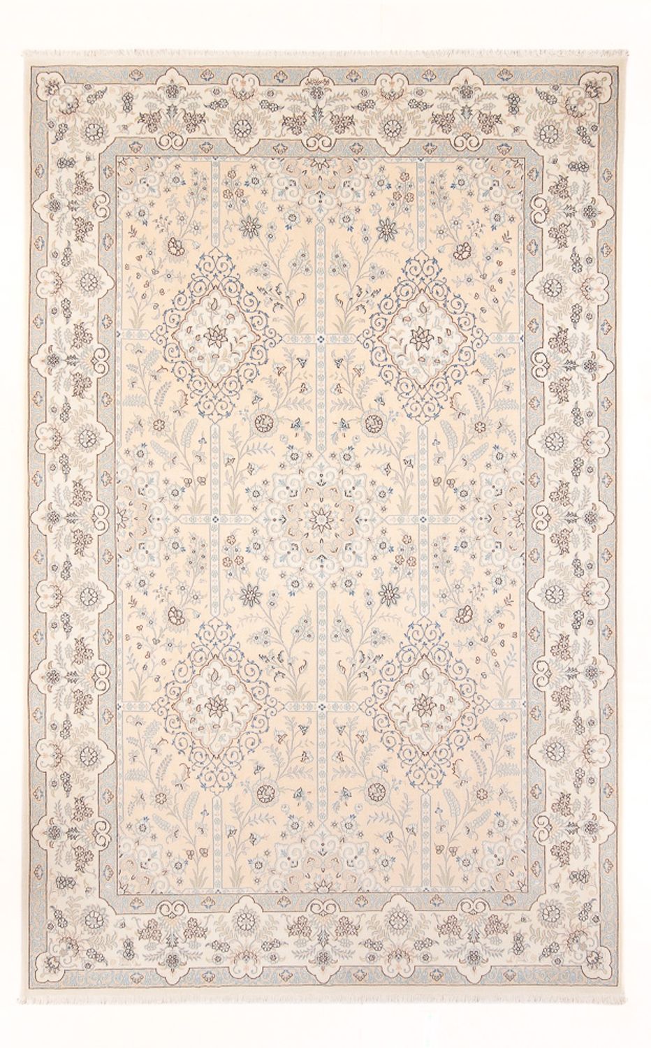 Alfombra Persa - Nain - Prima - 297 x 198 cm - crema