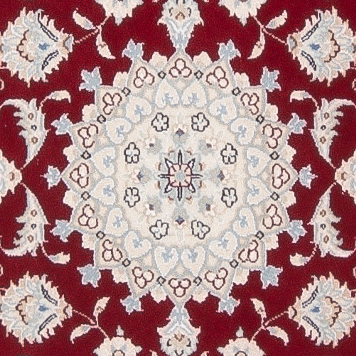 Alfombra de pasillo Alfombra Persa - Nain - Prima - 250 x 78 cm - rojo