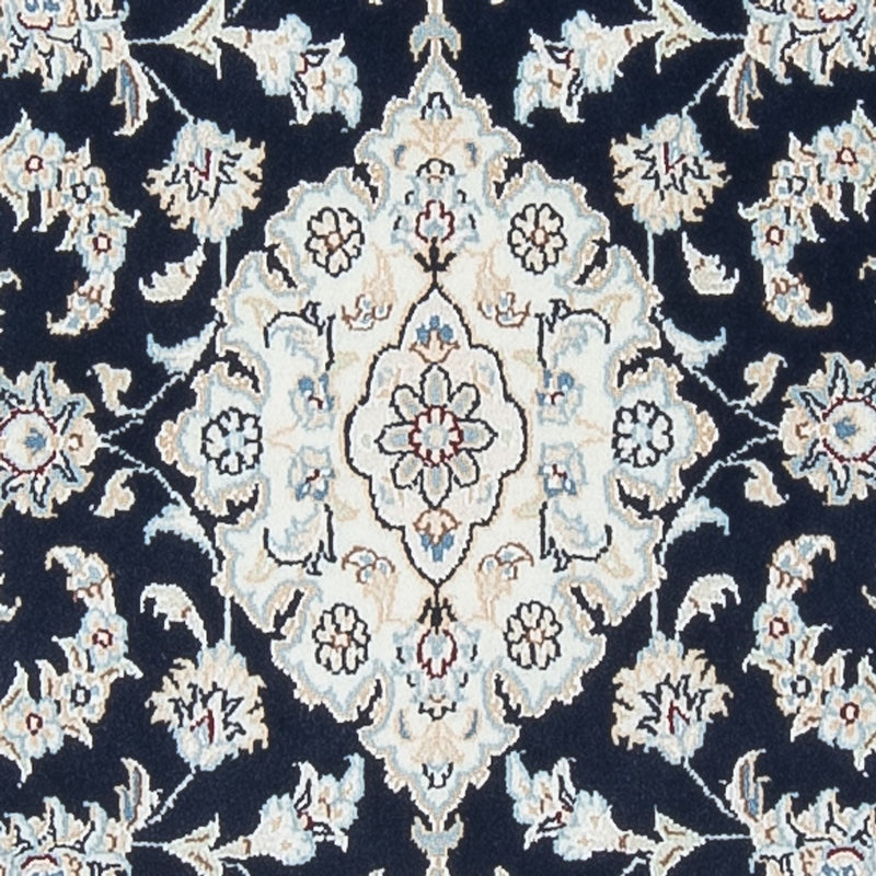 Alfombra de pasillo Alfombra Persa - Nain - Prima - 292 x 80 cm - azul oscuro