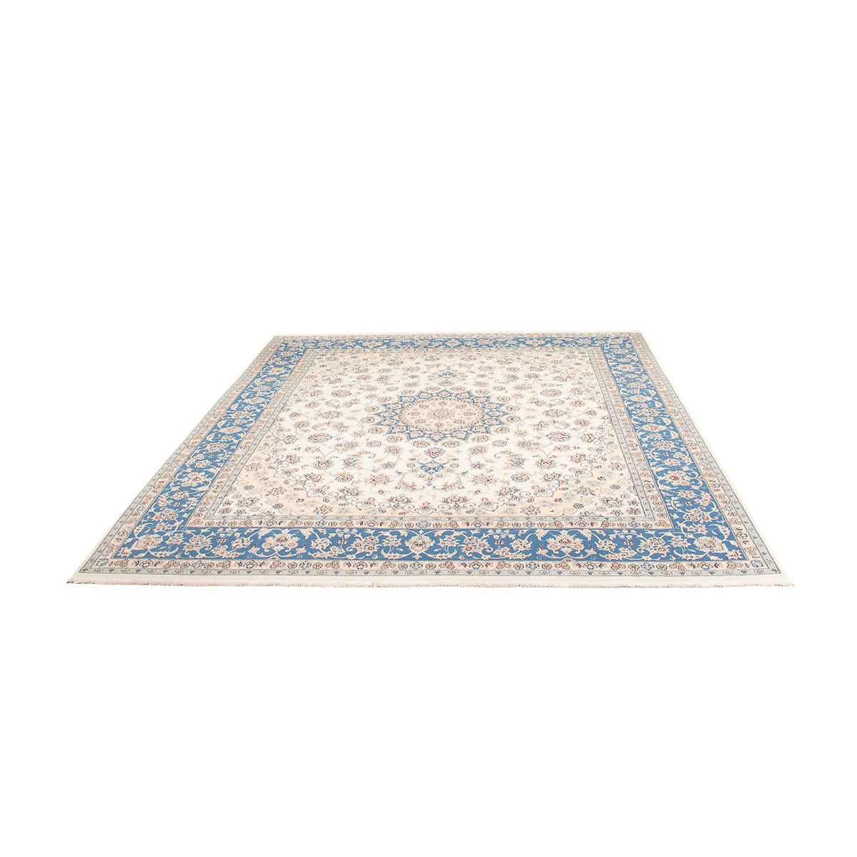 Alfombra persa - Nain - 265 x 227 cm - crema