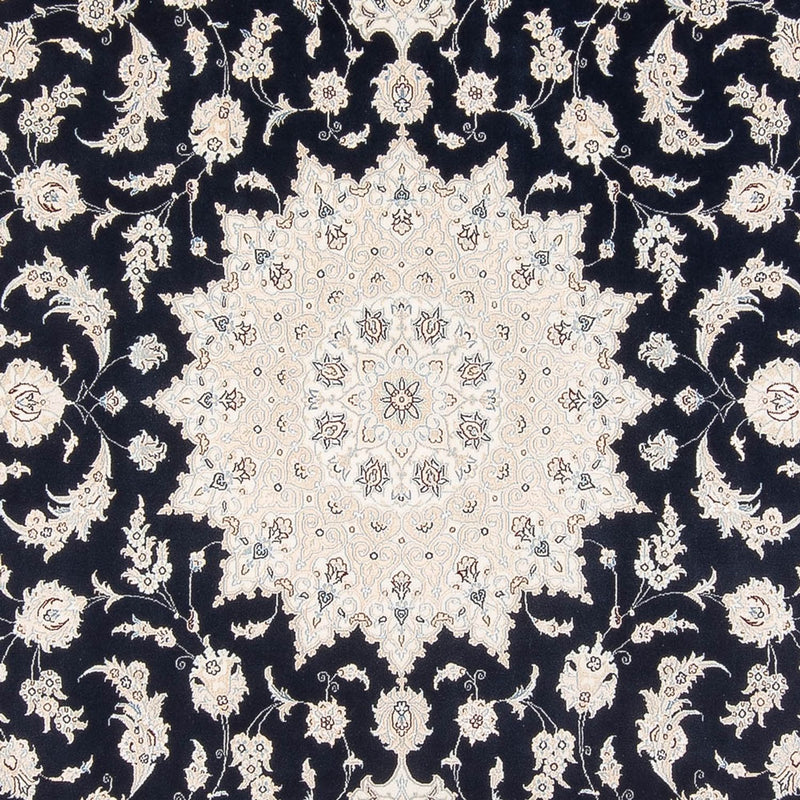 Alfombra Persa - Nain - Prima - 346 x 244 cm - azul oscuro