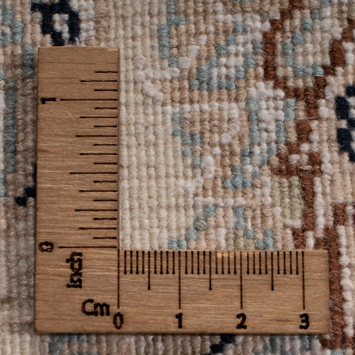 Alfombra Persa - Nain - Prima - 346 x 244 cm - azul oscuro