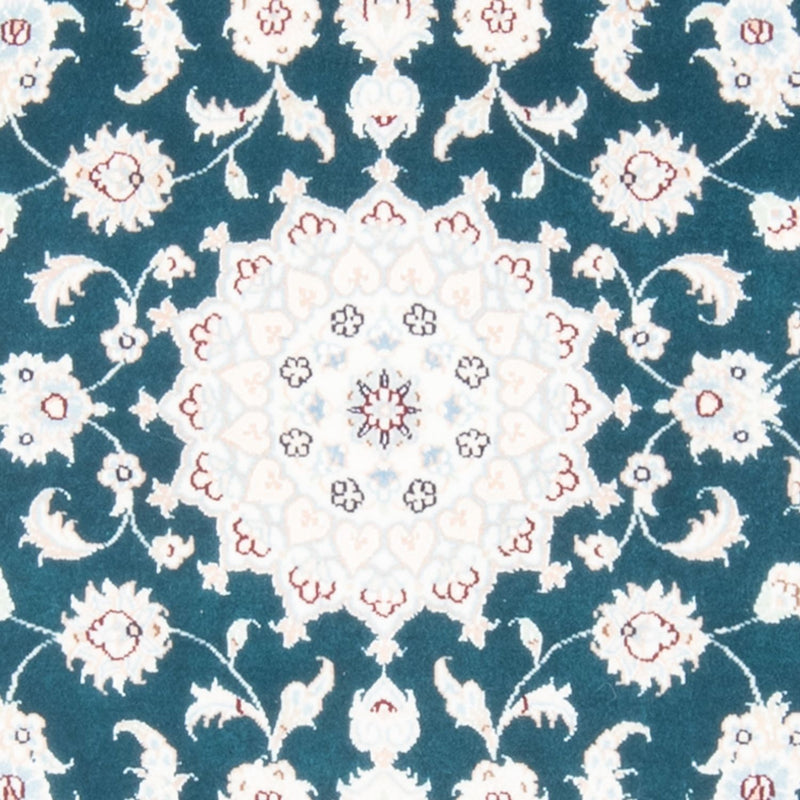 Alfombra de pasillo Alfombra Persa - Nain - Real - 200 x 81 cm - verde