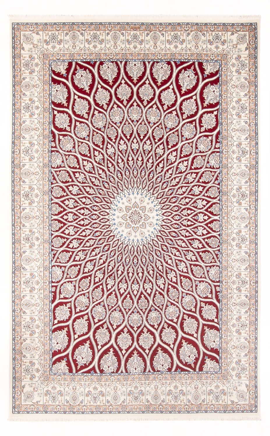 Alfombra Persa - Nain - Prima - 297 x 196 cm - rojo