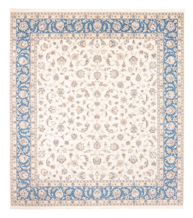 Alfombra persa - Nain - 259 x 228 cm - crema