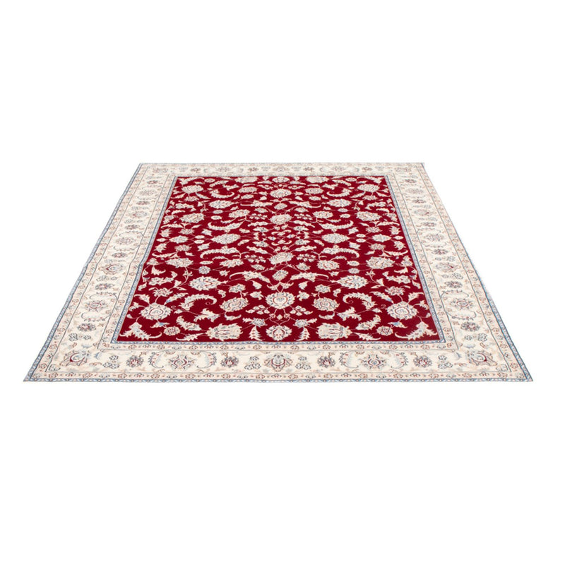Alfombra Persa - Nain - Real - 197 x 149 cm - rojo