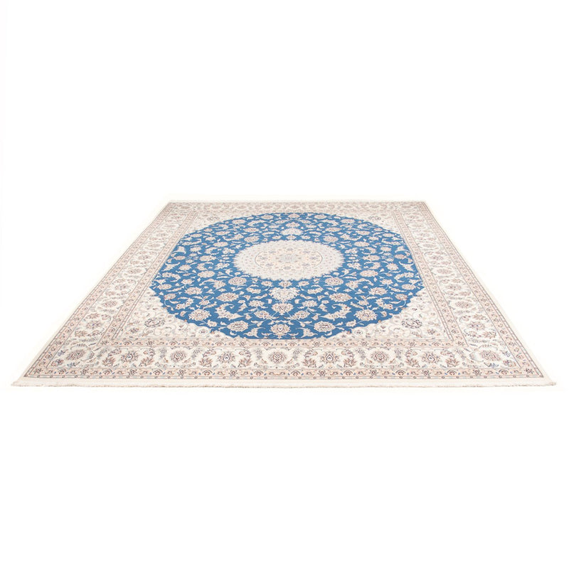 Alfombra Persa - Nain - Prima - 296 x 248 cm - azul claro