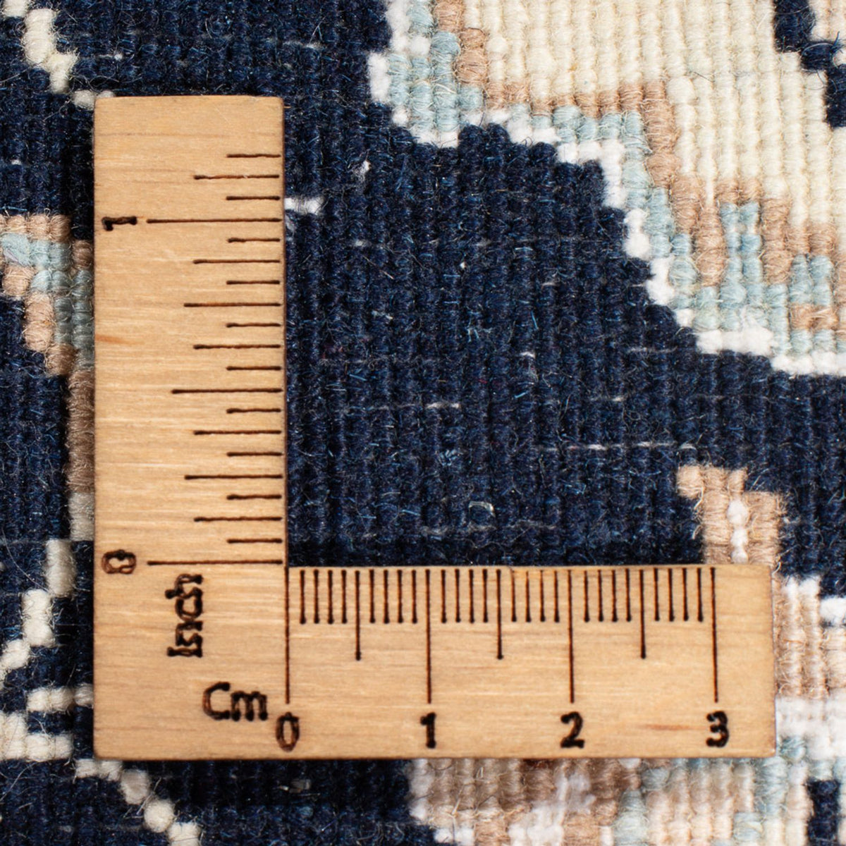 Alfombra de pasillo Alfombra Persa - Nain - Prima - 245 x 80 cm - azul oscuro