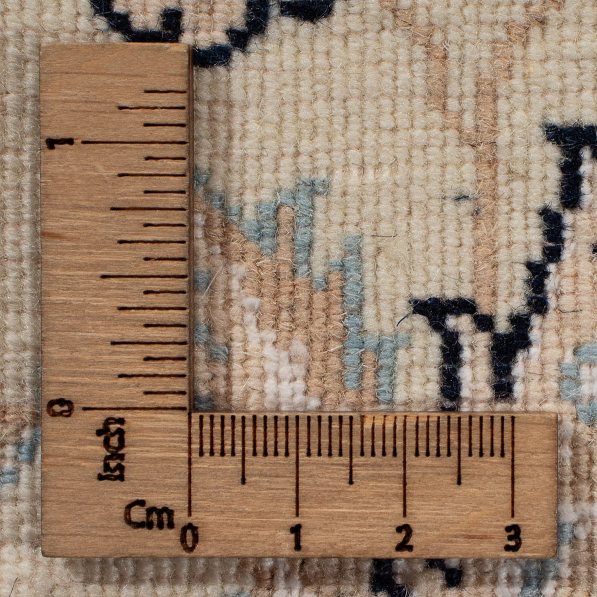 Alfombra persa - Nain cuadrado  - 259 x 247 cm - azul oscuro