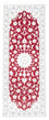 Alfombra de pasillo Alfombra Persa - Nain - Real - 199 x 80 cm - rojo
