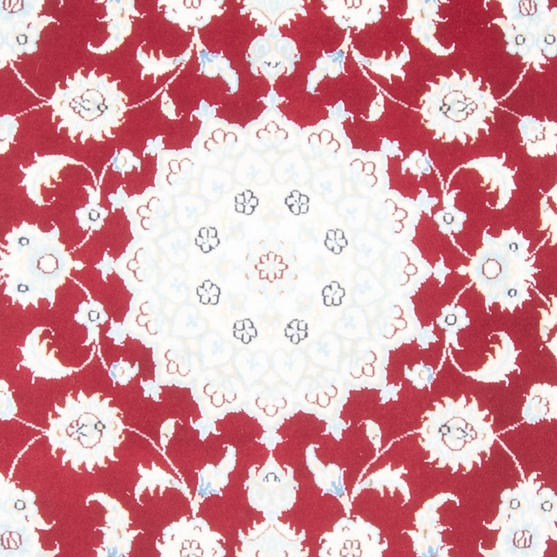 Alfombra de pasillo Alfombra Persa - Nain - Real - 199 x 80 cm - rojo