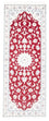 Alfombra de pasillo Alfombra Persa - Nain - Real - 206 x 80 cm - rojo