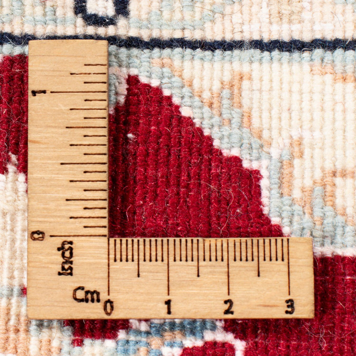 Alfombra de pasillo Alfombra Persa - Nain - Real - 206 x 80 cm - rojo