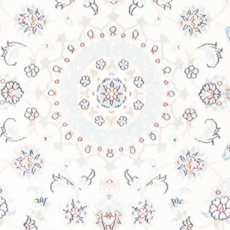 Alfombra de pasillo Alfombra Persa - Nain - Real - 200 x 80 cm - crema