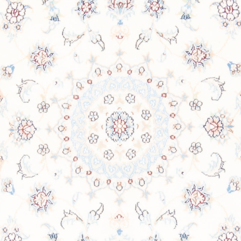 Alfombra de pasillo Alfombra Persa - Nain - Real - 197 x 81 cm - crema