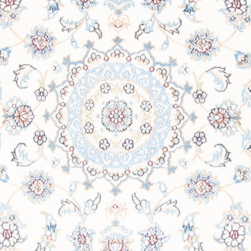 Alfombra de pasillo Alfombra Persa - Nain - Real - 206 x 79 cm - crema