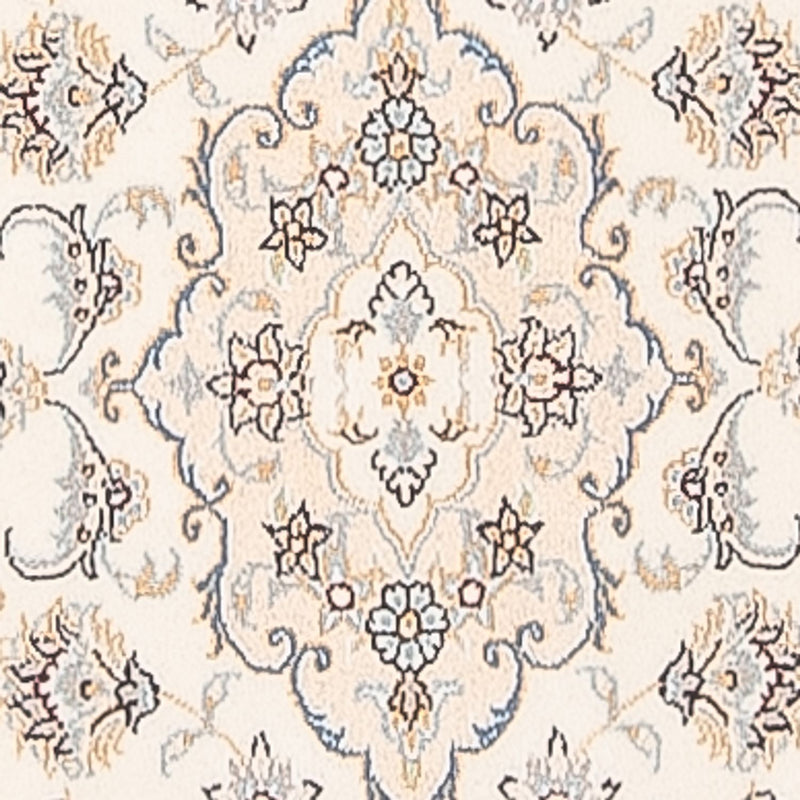 Alfombra de pasillo Alfombra Persa - Nain - Prima - 247 x 80 cm - crema