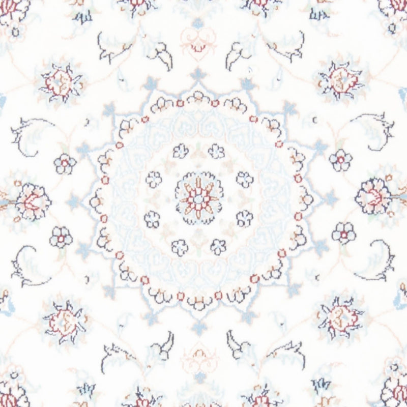 Alfombra de pasillo Alfombra Persa - Nain - Real - 199 x 81 cm - crema