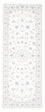 Alfombra de pasillo Alfombra Persa - Nain - Real - 212 x 80 cm - crema