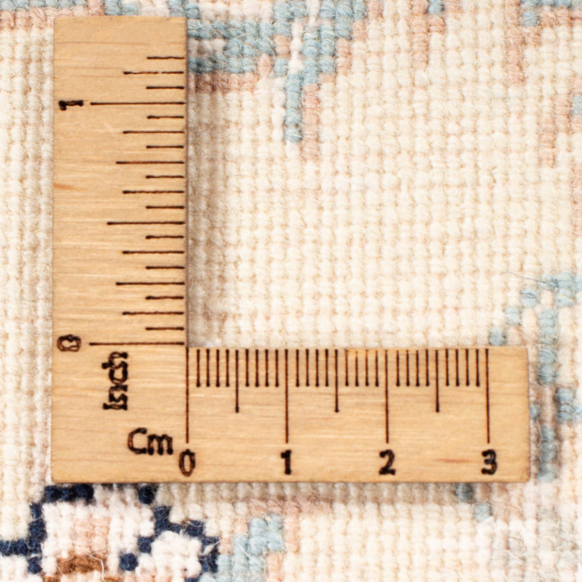 Alfombra de pasillo Alfombra Persa - Nain - Real - 212 x 80 cm - crema