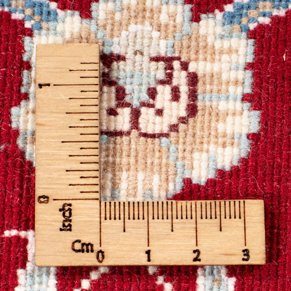 Alfombra de pasillo Alfombra Persa - Nain - Real - 202 x 80 cm - rojo